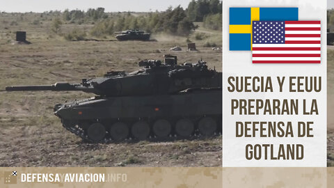 Suecia y EEUU preparan la defensa de Gotland