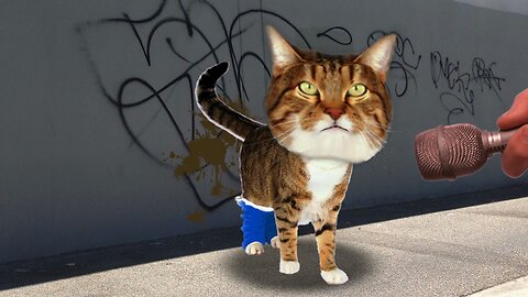 Graffiti Gato, Episode One - Urban Graffiti Vandal Drops His Pants For Art