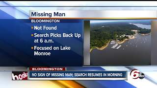 Rescue crews unable to locate man who went missing while swimming with friends at Lake Monroe