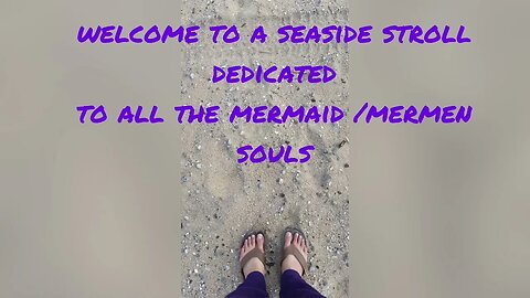 Winter Seaside Stroll #mermaidsoul #100dayproject #artistselfcare #wind #asmr #sand