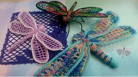 How-to Crochet Dragonfly Amigurumi (So Unique! So Cool! More Fun Than a Granny Square)