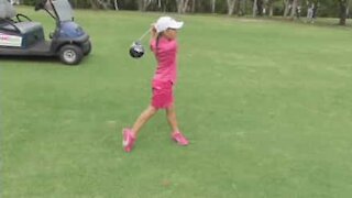 Bambina di sei anni è un prodigio del golf