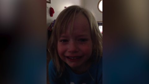 Tot Girl Gets Upset Because One Day She’ll Go To College