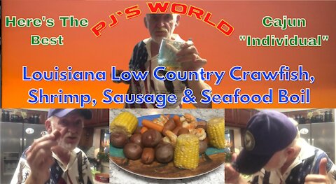 Here's The Best Cajun "Individual" Louisiana Low Country Crawfish, Shrimp, Sausage & Seafood Boil