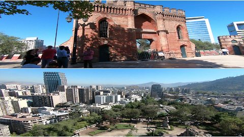 Cerro Santa Lucia in Santiago, Chile