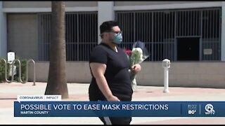 Martin County commissioners discuss mask mandate