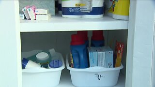 These kids set up a free neighborhood pantry for pets and people