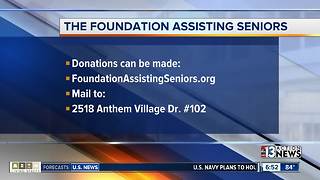 The Foundation Assisting Seniors is matching every donation until July 1