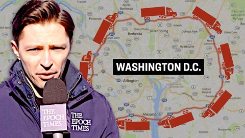 Truckers Encircle Washington DC Beltway, Will Continue Daily Until Convoy's Demands Are Met