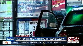 Man recovering after stabbed in South Tulsa