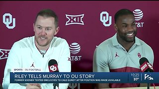 Sooners Introduce Demarco Murray as RB Coach