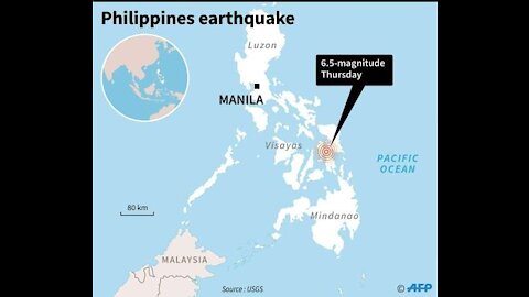 Philippines Strong Quake 6.8M Hits - USA Conceals - The Church Will Be Removed! #Faith