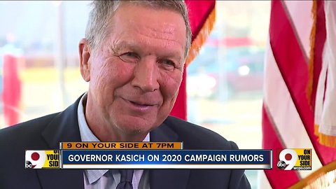 Kasich addresses 2020 campaign rumors
