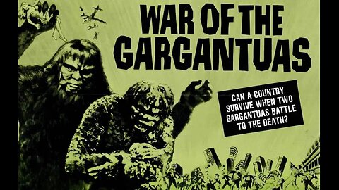 Mon late night stream GARGANTUAS WAR 1105pm EST