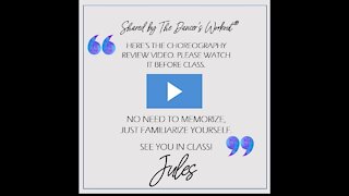 Choreography Review for TDW masterclass, "STORMS-n-SUCH" - TDW Studio Chat 79a with Jules and Sara