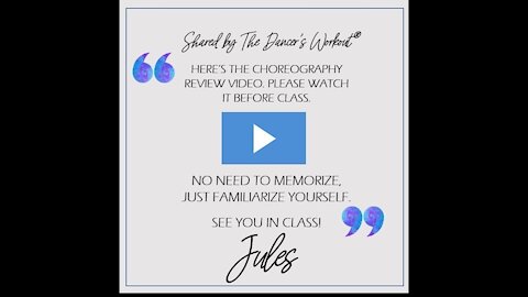 Choreography Review for TDW masterclass, "STORMS-n-SUCH" - TDW Studio Chat 79a with Jules and Sara