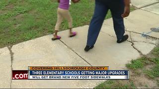 Three Hillsborough Schools set to get new sidewalks to reduce crashes