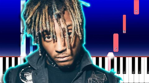 Juice WRLD - Fighting Demons (Piano Tutorial)