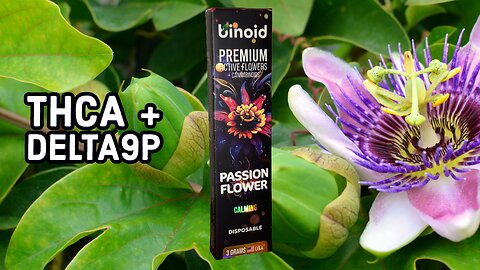 Binoid 3G THCA “Passion Flower” Review