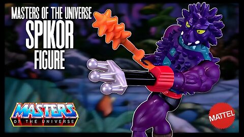 Mattel Masters Of The Universe Origins Spikor Figure @TheReviewSpot