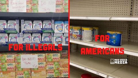 SHOCKING NEWS: BIDEN SENDING BABY FORMULA PALLETS TO ILLEGALS???