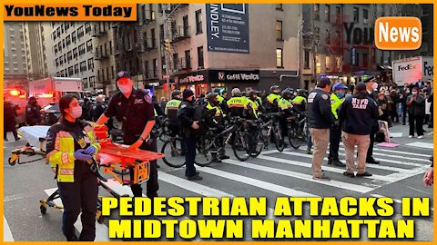 FDNY responds to reports of pedestrian attacks in Midtown Manhattan