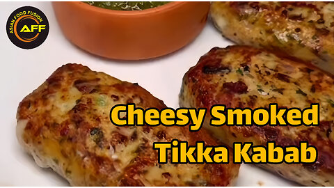 Cheezy Smoked Tikka Kabab