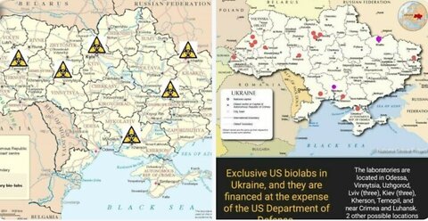 Laboratori batteriologici in Ucraina sponsorizzati dagli USA quindi sono crimini contro l'umanità che vogliono dire ergastoli a vita in parole povere per tutta l'elite siosatanista ed affini l'inferno DOPO LA MORTE è garantito