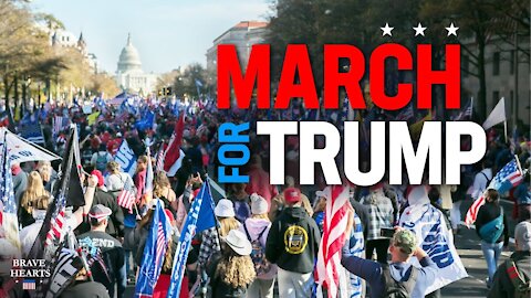 Highlights: Million MAGA March "Stop the Steal" movement in DC (Nov 14) | BraveHearts Sean Lin