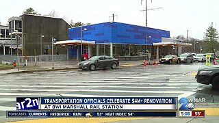 BWI Airport opens Rail Station after multi-million dollar renovation