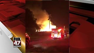 Business destroyed by fire in Jackson County