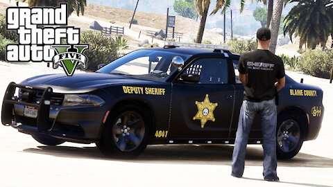GTA 5 LSPDFR - Play as a sheriff deputy - State Patrol