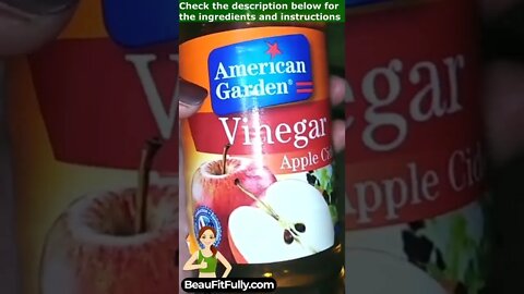 How To Drink American Garden Apple Cider Vinegar For Weight Loss #tiktokchallenge #tiktok #shorts