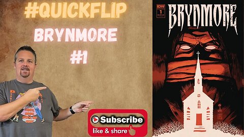 Brynmore #1 IDW #QuickFlip Comic Review Steve Niles,Damien Worm #shorts