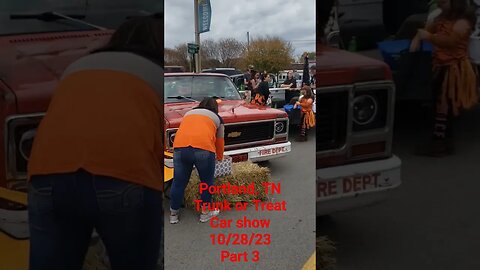 Portland Tennessee Trunk or Treat car show 10/28/23 Part 3
