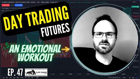 WATCH ME TRADE | Emotional Workout | Day Trading Futures Nasdaq Stocks Commodities