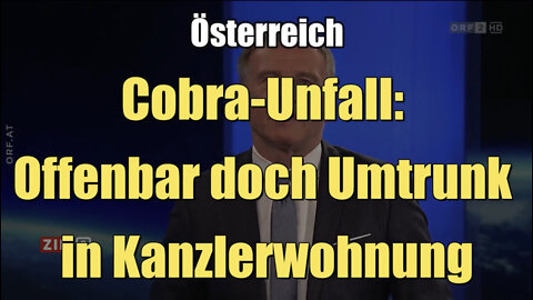 Österreich: Cobra-Unfall - Offenbar doch Umtrunk in Kanzlerwohnung 08.04.2022