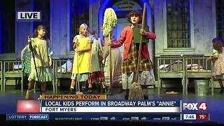 Broadway Palm cast performs 'Annie' The Musical - 7:30am live report