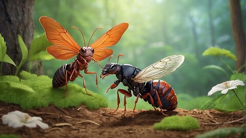 The Industrious Ant and the Lazy Cicada