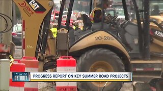 Here's an update on summer construction projects across metro Detroit