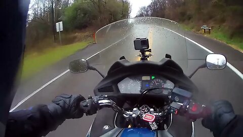 Attempted to ride a motorcycle through all Lancaster County Covered bridges...then it rained.