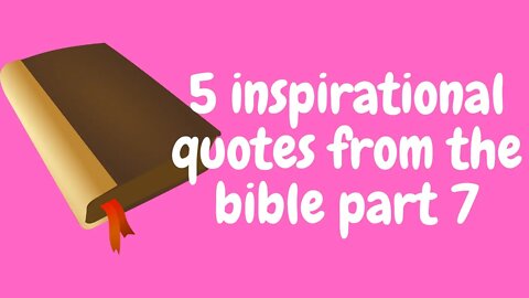 #biblequotes #bibleverse #christianquotes 5 inspirational quotes from the bible part 7 Shorts