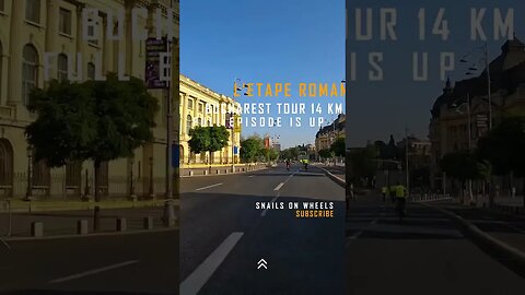 L`Etape Romania, BUCHAREST | 4k Virtual Tour | #shorts | 🇷🇴