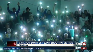 Vigil held for victims of Sebring bank shootings