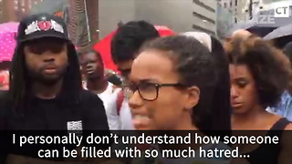 Young Teen Drops Bombshell At BLM Rally
