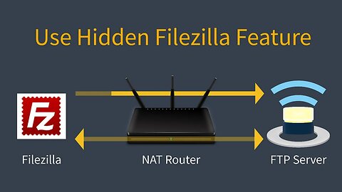 Connecting Filezilla to FTP Servers Behind a NAT Router (the Easy Way)