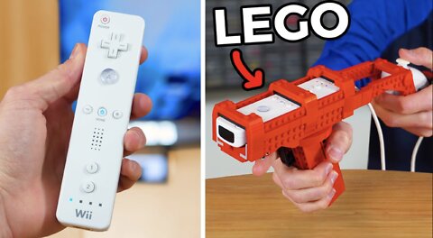 I redesigned Wii accessories in LEGO...