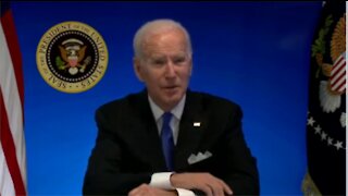 White House Cuts Off Biden's Feed After He Asks If He's Supposed to Take Questions