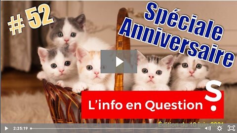 L'Info en Questions #52 - SPÉCIALE ANNIVERSAIRE !