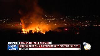 Brush fire breaks out at Mission Trails Regional Park